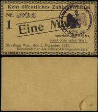 1 marka 1.12.1917, numeracja 3722, zagniecenia p