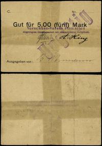 5 marek bez daty (1914), z pieczątką Ungültig, p