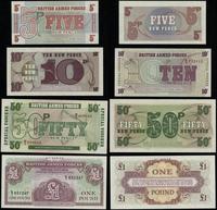 Wielka Brytania, zestaw 6 banknotów, 1948–1972