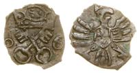 denar 1606, Poznań, skrócona data 0-6, krążek wy