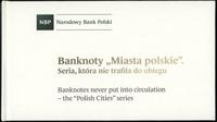 zestaw banknotów obiegowych Miasta Polskie 1.03.