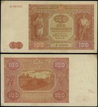 100 złotych 15.05.1946, seria B, numeracja 10202