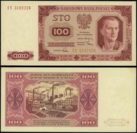 100 złotych 1.07.1948, seria IY, numeracja 31023