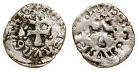 denar ok. 1358–1371, Aw: -, Rw: Podwójny krzyż, 