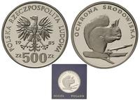 500 złotych 1985, Warszawa, Ochrona Środowiska -