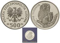 500 złotych 1986, Warszawa, Ochrona Środowiska -