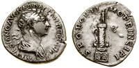 denar 112–114, Rzym, Aw: Popiersie cesarza w wie