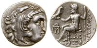 drachma 310–301 pne, Abydus, Aw: Głowa Heraklesa
