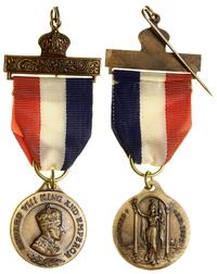 medal koronacyjny 1936, Popiersie władcy w prawo