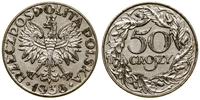 50 groszy 1938, Warszawa, moneta bita w latach 1