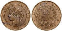 10 centymów 1885 A, Paryż, bardzo ładne, Gadoury