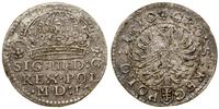 grosz 1610, Kraków, moneta "głucha", patyna, Kop