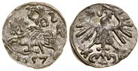 denar 1557, Wilno, bardzo ładny i dość rzadki, K