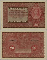 20 marek polskich 23.08.1919, seria II-FT, numer