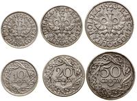 zestaw 3 monet, Warszawa, w zestawie: 10, 20, 50
