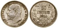 50 stotinek 1913, Kremnica, srebro próby 835, pi