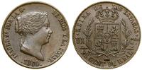 Hiszpania, 25 centymów, 1860