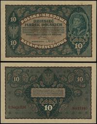 10 marek polskich 23.08.1919, seria II-EM, numer