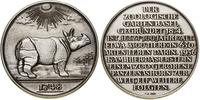 medal pamiątkowy 1974, Aw: Nosorożec, w odcinku 