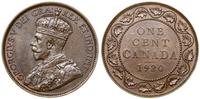 1 cent 1920, Ottawa, brąz, patyna, KM 21
