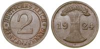 Niemcy, 2 fenigi, 1924 E