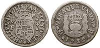 1/2 reala 1739, Meksyk, srebro, 1.44 g, moneta z