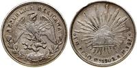 1 peso 1902 Mo AM , Meksyk, srebro, 26.99 g, pat
