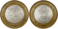 100 peso 2004, Meksyk, 180. rocznica federacji -