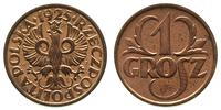 1 grosz 1925, Warszawa, Parchimowicz 101b