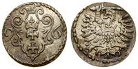 denar 1596, Gdańsk, miejscowa patyna, CNG 145.VI