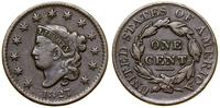 1 cent 1827, Filadelfia, typ Coronet, rzadki, le