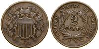 2 centy 1864, Filadelfia, large motto, miejscowa