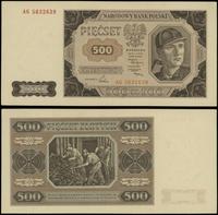 50 złotych 1.07.1948, seria AG, numeracja 563263