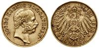 10 marek 1903 E, Muldenhütten, złoto 3.96 g, rza