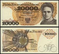 20.000 złotych 1.02.1989, seria AN, numeracja 31