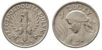 1 złoty 1925, Londyn, dość ładna, Parchimowicz 1