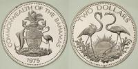 2 dolary 1975, Flamingi, srebro "925" 30.11 g, s