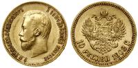 10 rubli 1902 (А•Р), Petersburg, złoto, 8.60 g, 
