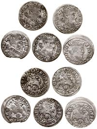 Polska, zestaw 5 x grosz, 1625, 4 x 1626