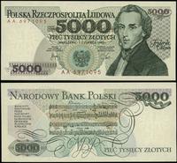 5.000 złotych 1.06.1982, rzadka, seria początkow