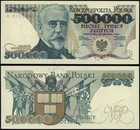 500.000 złotych 20.04.1990, rzadka, początkowa s