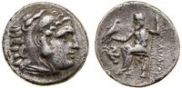 drachma ok. 310–301 pne, Lampsakos, Aw: Głowa He