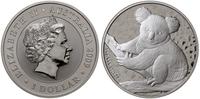 1 dolar 2009 P, Perth, Miś Koala, srebro próby 9