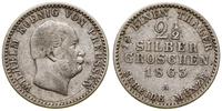Niemcy, 2 1/2 grosza, 1863 A