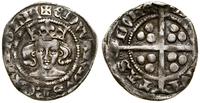 1 pens bez daty (1352–1353), Durham, Aw: Głowa w