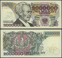 2.000.000 złotych 14.08.1992, seria B, numeracja
