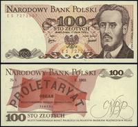 100 złotych 17.05.1976, seria ES, numeracja 7272