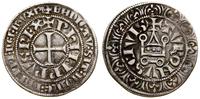 grosz turoński 1290–1295, Aw: Krzyż i napis w po