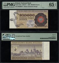 200.000 złotych 1.12.1989, seria P, numeracja 02