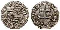denar bez daty (1390–1427), Aw: Krzyż lotaryński